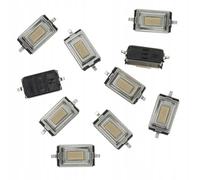 Rosfix Set Interrupteurs Tactiles SMT 3x6mm H2,5mm - Monostables | Montage en Surface | Pour PCB, Électronique, Projets DIY | Composant Électronique