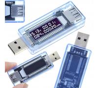 Rosfix Testeur USB KEWEISI KWS-V20 - Voltmètre Ampèremètre LCD | 4V-20V, 0-3A | Mesure Énergie, Temps, Capacité | Pour Chargeurs, Câbles, Power Bank | Accessoire Électronique