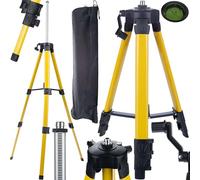 Rosfix Trépied 43-120 cm pour Niveau Laser - Hauteur Réglable, Filetage 5/8", Libelle Intégrée | Léger et Stable | Pour Rosfix Orange Eye/Tiger | Accessoire de Mesure