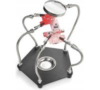 Rosfix Troisième main avec loupe - Aide au soudage et kit de montage