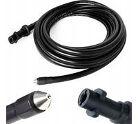 Rosfix tuyau de nettoyage de tuyaux 30m - raccord à baïonnette pour Kärcher K2-K7 | 160 bar | 1+3 buse | tuyau de nettoyage de canalisations pour nettoyeur haute pression