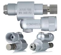 Rosfix Vanne CleanShot pour Pistolet Airless - Anti-Goutte, 248 Bar, Filetage 7/8" | Contrôle Précis du Jet | Pour Rallonge de Pulvérisation | Accessoire pour Peinture