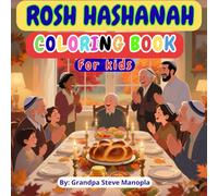 Rosh Hashanah Coloring Book for Kids: Celebrate the Jewish New Year with Fun and Creativity!