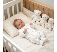 ROSHUAN Life Like Reborn Poupée en silicone pour bébé garçon réaliste 48,3 cm