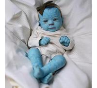 ROSHUAN Poupée Reborn réaliste - Bébés avatar réalistes de 48,3 cm avec corps doux et pieds lestés