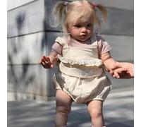 ROSHUAN Poupée Reborn réaliste de 66 cm pour petite fille, poupée de grande taille qui ressemble à la vie réelle, en tissu doux, jouet réaliste pour enfants à partir de 3 ans ou collectionneurs