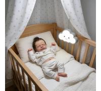 ROSHUAN Poupée Reborn Silicone Plein Corps Vinyle 18 Pouces 45 cm Poupées Bébés Réalistes Garçon Anatomiquement Correctes Poupees Reborn Qui Ressemble À Un Vrai Bébé avec Accessoires