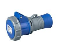ROSI 8223 Prise Mobile Industrielle IP67, Gris/Bleu, 16A 2P+T