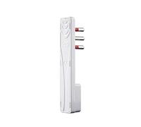 ROSI RS98116 Emilia Flat Fiche ultra plate 10 A blanche, Blanc, 10A-Spina Piccola