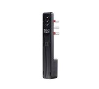 ROSI RS98117 Emilia Flat Fiche ultra plate 10 A noire, 10A-spina piccola