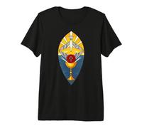Rosicrucian Sceau du Graal Rose Croix T-Shirt Haut de Gamme