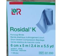 Rosidal 22200 Associations, K courte Train binde puissant, 6 cm x 5 m