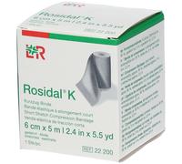 Rosidal 22200 Associations, K courte Train binde puissant, 6 cm x 5 m