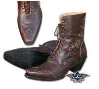 Rosie chaussure country Stars & Stripes boots western marron femme
