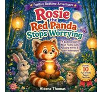 Rosie the Red Panda Stops Worrying: A Gentle Bedtime Story About Anxiety, Big Feelings, and Feeling Safe for Kids Ages 3-8