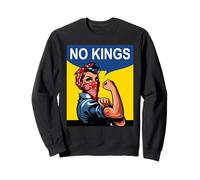 Rosie The Riveter No Kings Sweatshirt