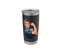 Rosie The Riveter, nous pouvons le faire Gobelet isotherme en acier inoxydable double paroi