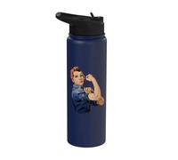 Rosie The Riveter, nous pouvons le faire Stainless Steel Insulated Water Bottle