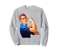 Rosie The Riveter Poster We Can Do It féministe rétro Sweatshirt