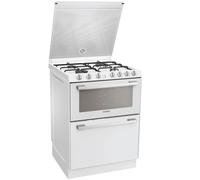 ROSIÈRES - Cuisinière gaz Pose Libre, TR4GNORB/1, Chaleur tournante, Energie:A reconditionné Bon état Blanc
