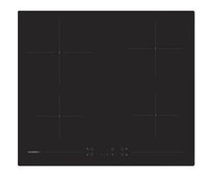 Rosières Origine RH64CT/2 - Vitrocéramique - 4 plaques de cuisson - Niche - largeur : 56 cm - profondeur : 49 cm - avec bord droit - noir Noir