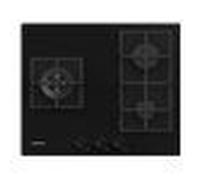 Table de cuisson gaz - ROSIERES - RVG63B4MBB/1 - 3 foyers - Allumage 1 main - Surface en verre