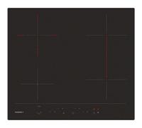 Rosières Table vitrocéramique RH64DBCP2 4 foyers 6500 W commandes frontales Noir 59 cm
