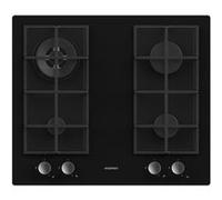 rosieres - table de cuisson gaz 60cm 4 feux noir - rvg6br4sb
