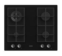 rosieres - table de cuisson gaz 60cm 4 feux noir - rvg6br4sb