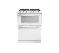 Rosieres Cuisinière gaz combiné lave-vaisselle 60cm 6c 56db blanc - TR4GNORB/1