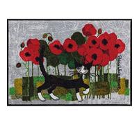 Rosina Wachtmeister Paillasson - Bariolé, 50 x 75 cm