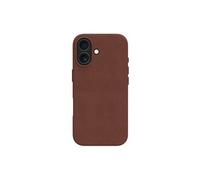 Roskilde - Coque de protection pour téléphone portable - compatibilité avec MagSafe - cuir pleine fleur - brun foncé - pour Apple iPhone 17