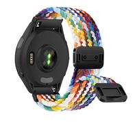 RosMank 18mm Bracelet Tressé Compatible avec Garmin Venu 4 41mm/Venu 3S 41mm/Venu 2S/Move 3S/Active S, Nylon Bracelet de Rechange pour Garmin Forerunner 265S/255S/Vivoactive 4S/3S