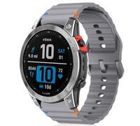 RosMank 20mm Bracelet en Silicone Compatible avec Garmin Forerunner 570 42mm/Forerunner 165/Vivoactive 6/Vivoactive 5, Bracelet Rechange pour Garmin Venu Sq 2/Approach S50/S44