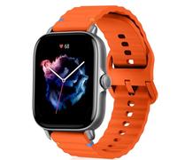 RosMank 20mm Bracelet pour Amazfit T-Rex 3 Pro 44mm/Active2/Active/GTR Mini/GTS 4/GTS 3/GTS 2/GTR 42mm, Silicone Bracelet de Rechange pour Amazfit Bip 3/Bip S/Bip Lite/Bip U Pro