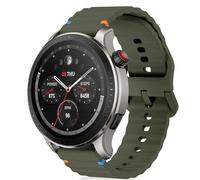 RosMank Bracelet 22mm pour Amazfit Balance/Bip 5/GTR 4/GTR 3 Pro/GTR 3/GTR 2/GTR 47mm, Bracelet de Rechange en Silicone souple pour Amazfit Cheetah/Cheetah Pro/Stratos 3/Stratos 2s ((Vert))