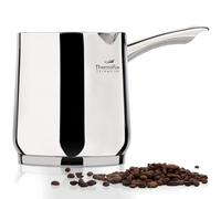 ROSMARINO cafetière à induction en acier inoxydable | Cafetière moderne turque Cezve avec base en acier à 3 couches | (1200, tous feux)