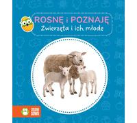 Rosnę i poznaję Les animaux et leurs petits - (Buch auf Polnisch)