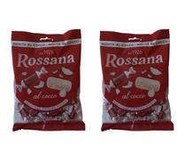 Rossana Lot de 2 bonbons remplis de noix de coco 150 g