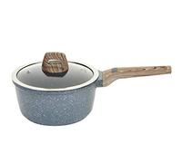 ROSSETTO Casserole Font Aluminium, Revêtement Anti-adhérent, Tous Feux Dont Induction (Silver Grey, Casserole de 20cm)