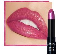 Rossetto metallizzato scintillante, rossetto perlato leggero e non seccante per donna, ad alta pigmentazione, trucco senza ingredienti animali