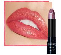 Rossetto metallizzato scintillante, rossetto perlato leggero e non seccante per donna, ad alta pigmentazione, trucco senza ingredienti animali