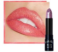 Rossetto metallizzato scintillante, rossetto perlato leggero e non seccante per donna, ad alta pigmentazione, trucco senza ingredienti animali