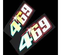 Rossi Hayden 46 69 Reflective Graphics x 2 SM 109 mm W