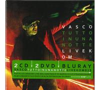 Rossi Vasco – Tutto in Una Notte Live Kom'15 – 2 CD + 2 DVD + Blu-ray (2015)