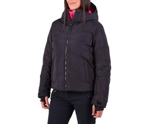 Rossignol - Doudoune de ski imper-respirante et isolée en PrimaLoft® Thermoplume® - W Wispile Puffy Jacket Black pour Femme - Taille L - Noir Noir L