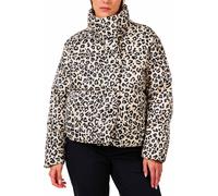 Rossignol - Doudoune en duvet de canard - W Aretu Allover Down Jacket Nature Wild Leopard Print pour Femme - Taille L - Beige Beige L