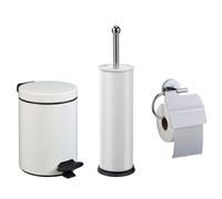 ROSSIGNOL Ensemble salle de bains, toilettes, poubelle 3L et brosse wc et porte papier toilette, accessoires toilettes, Fabrication française