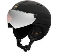 Rossignol Fit Visor Impacts W Black Casque de Ski Femme, Noir, Taille S