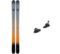 Rossignol - Fixations de ski freeride/freestyle - Pack Sender Soul 92 2026 - Gris Gris 156 cm,166 cm,176 cm,184 cm